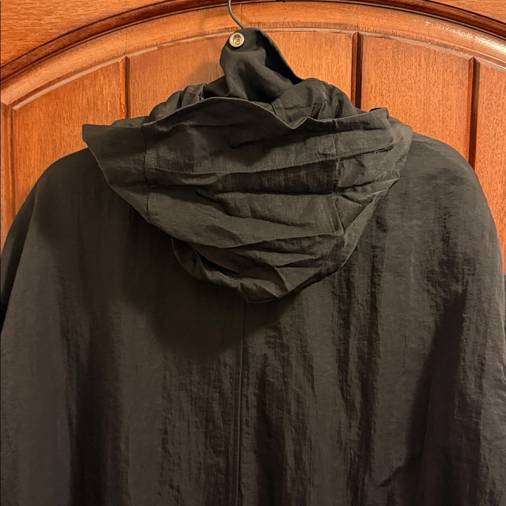 Saturdays New York City Black Trench Rain Coat - Picture 13 of 14
